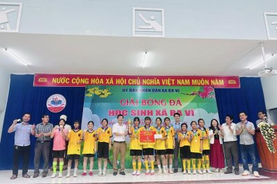 BẾ MẠC GIẢI BÓNG ĐÁ HỌC SINH XÃ BA VÌ 2026