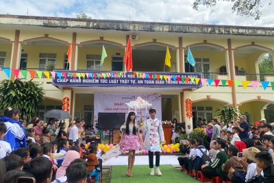  NGÀY HỘI TẾT QUÊ EM CỦA TRƯỜNG TH&THCS BA NGẠC